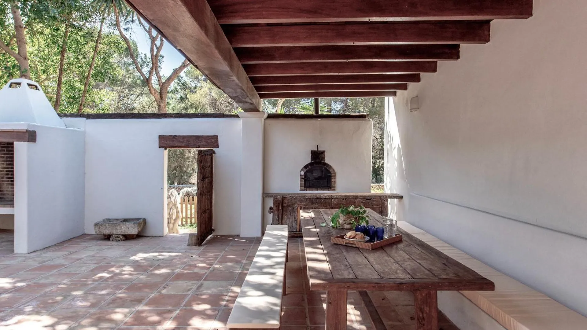 Villa Sa Tanca Ibiza Located Puig D'En Vall, 6B , Pool , Tennis Montecristo Spain