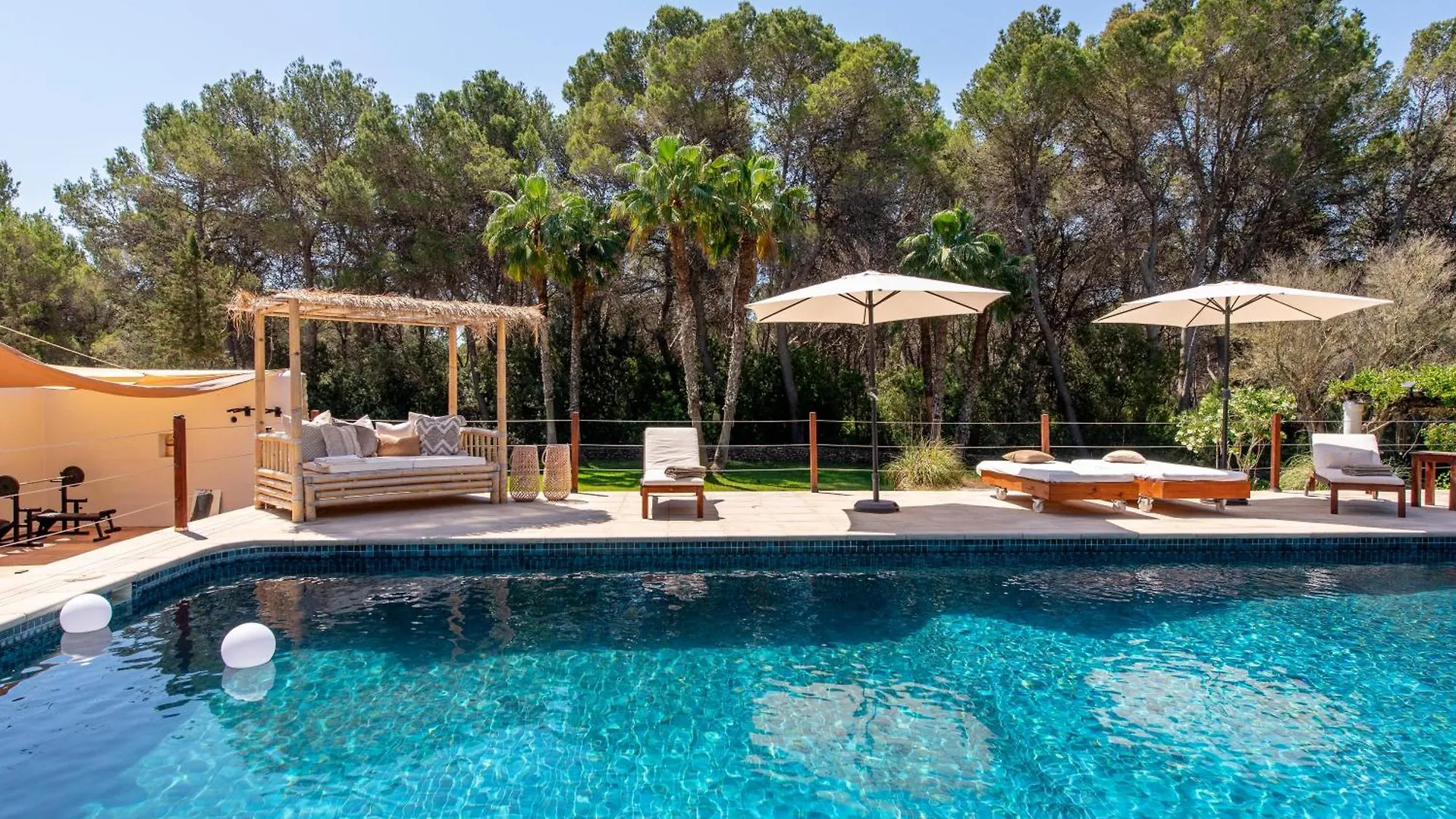 Villa Sa Tanca Ibiza Located Puig D'En Vall, 6B , Pool , Tennis Montecristo