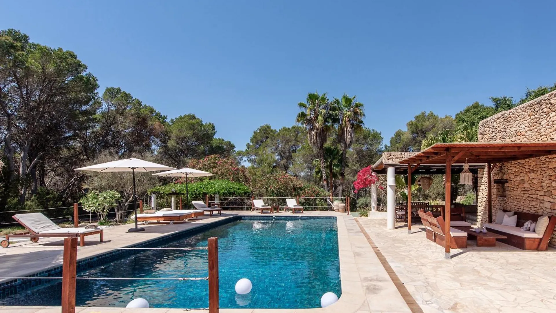 Villa Sa Tanca Ibiza Located Puig D'En Vall, 6B , Pool , Tennis Montecristo Spain